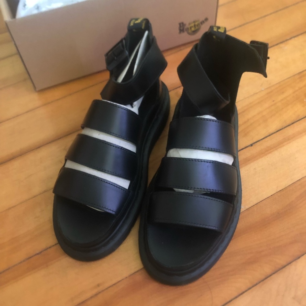 Dr. Martens Clarissa II leather strap sandals